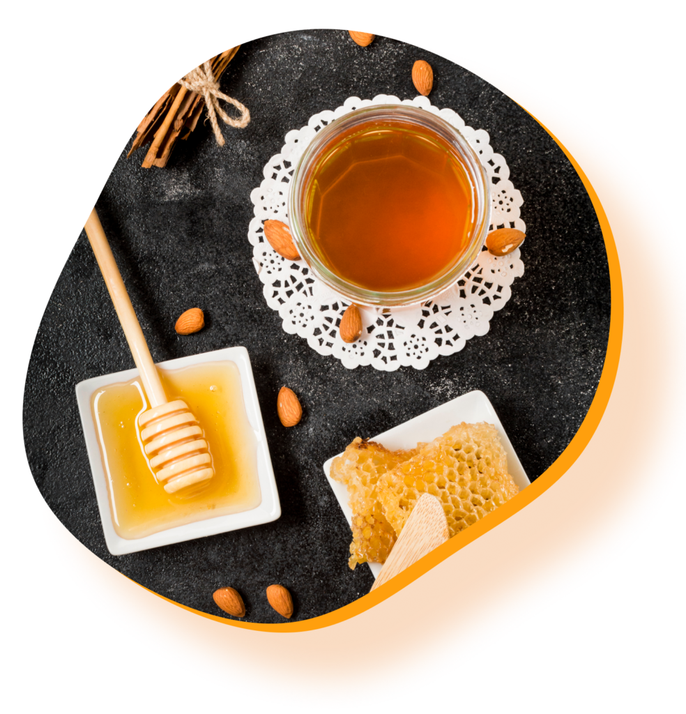 Honey on Plate